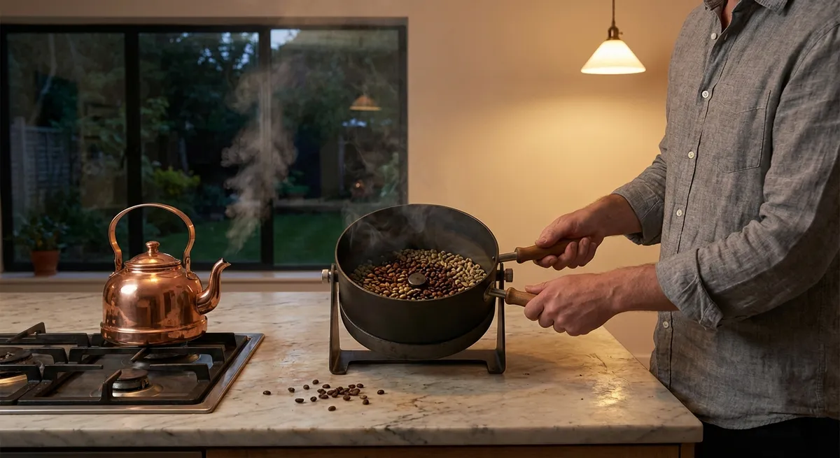 Hearth-Roasted: Crafting Your Signature Coffee at Home