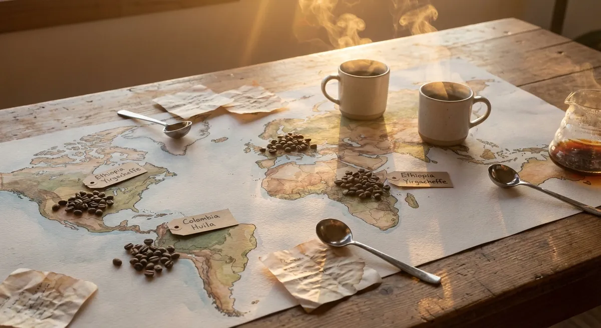 Mapping the Coffee World: A Flavor-First Tour of Bean Origins